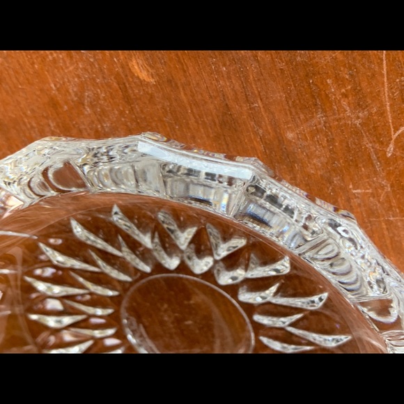 Vintage | Val St Lambert Cut Crystal Ashtray - Picture 8 of 12